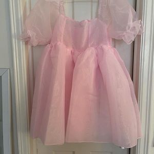 Pink Puff Dress